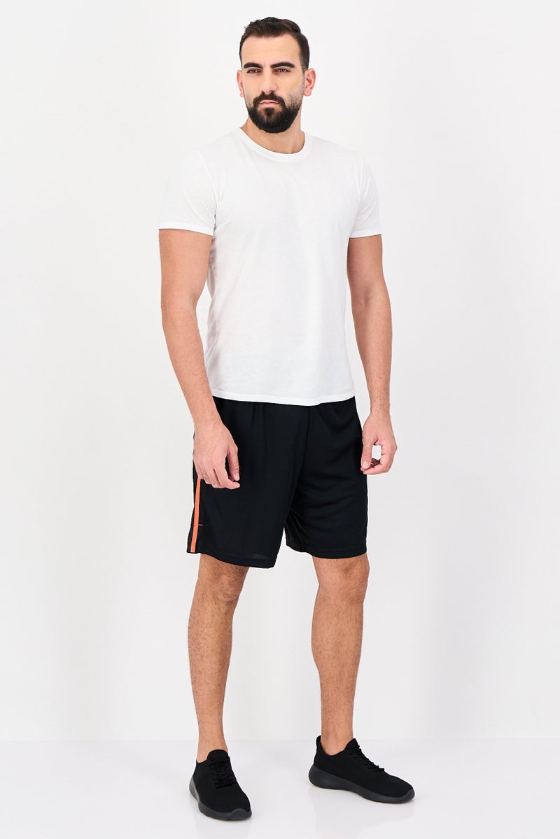 Adidas Men Regular Fit 9 Inseam Training Shorts, Black - Image 4